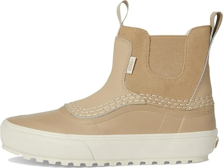 Vans FU MTEtm Standard Mid Chelsea Waterproof Snow Shoes Beige/Khaki : Men's 3.5 - Women's 5 Medium, Leather/Rubber - Image 6