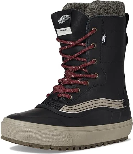 Vans FU MTEtm Standard Waterproof Snow Shoes Black/Red : Men's 7 - Women's 8.5 Medium, Leather - Image 5