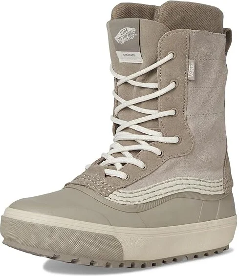 Vans FU MTEtm Standard Waterproof Snow Shoes Khaki/Marshmallow : Men's 8.5 - Women's 10 Medium, Leather - Image 5