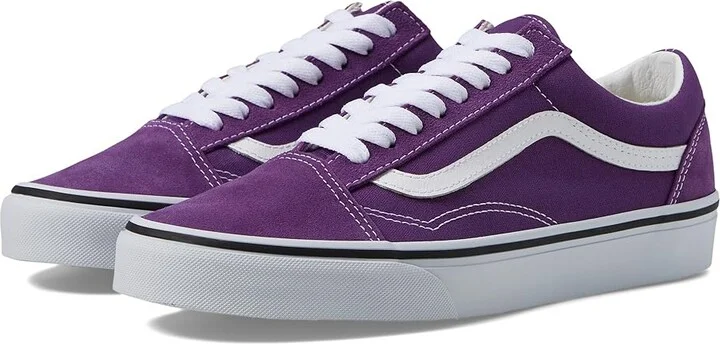 Vans FU Old Skool Shoes Color Theory Purple Magic : Men's 3.5 - Women's 5 Medium, Leather