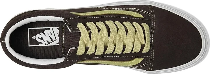 Vans FU Old Skool Shoes Pop Color Turkish Coffee : Men's 5 - Women's 6.5 Medium, Leather - Image 2