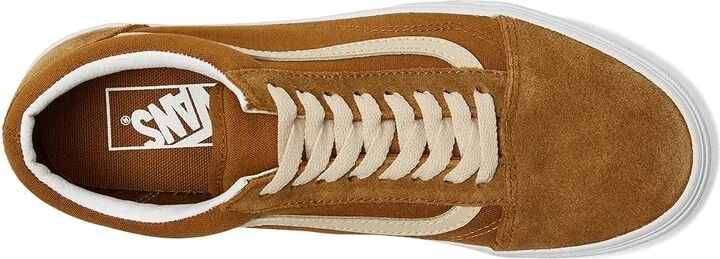 Vans FU Old Skool Shoes Suede Brown : Men's 7 - Women's 8.5 Medium, Leather - Image 2