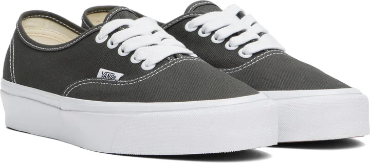 Vans Gray Premium Authentic 44 Sneakers - Image 4