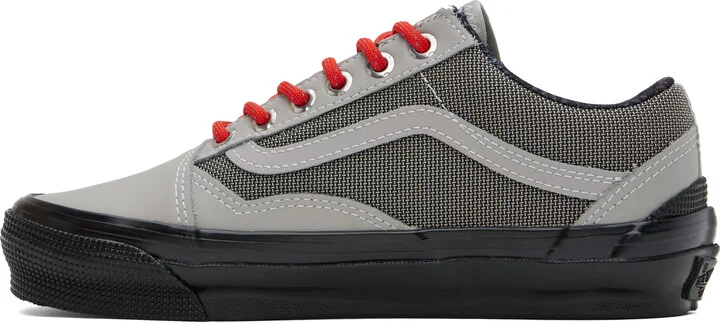 Vans Gray Premium Old Skool GORE-TEX Sneakers - Image 3