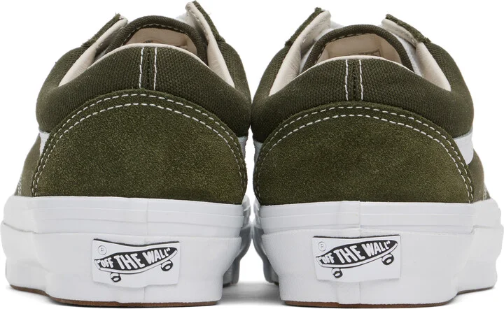 Vans Green LX Old Skool Sneakers - Image 2