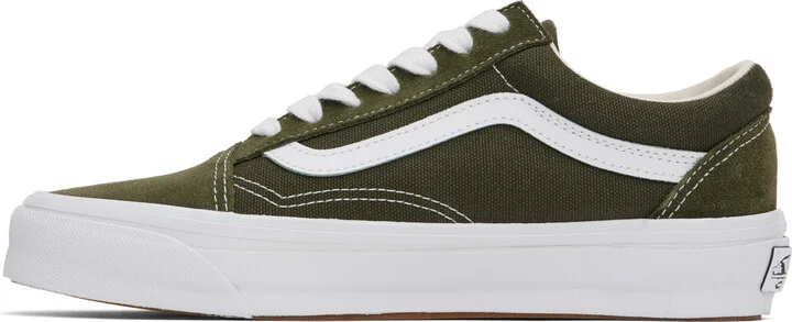 Vans Green LX Old Skool Sneakers - Image 3