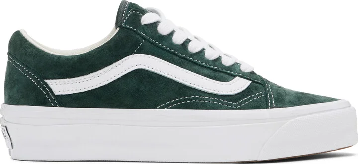 Vans Green Premium Old Skool Sneakers