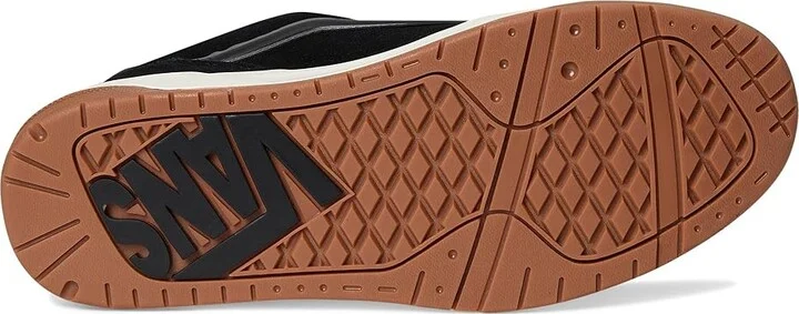 Vans Hylane Athletic Shoes Black/Gray : Men's 8.5 - Women's 10 Medium, Canvas - Image 3
