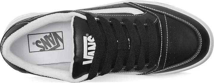 Vans Hylane Athletic Shoes Black/White/Gum : Men's 5.5 - Women's 7 Medium, Canvas - Image 2