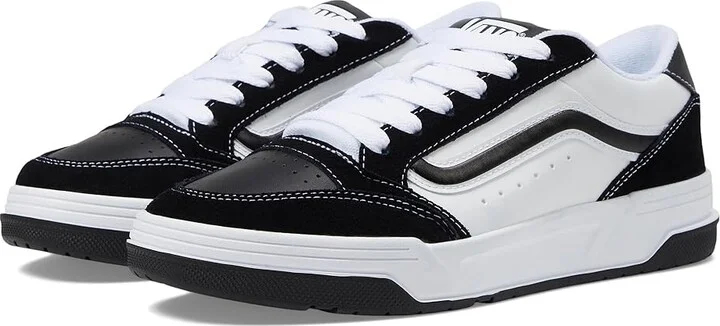 Vans Hylane Athletic Shoes Black/White : Men's 6.5 - Women's 8 Medium, Canvas