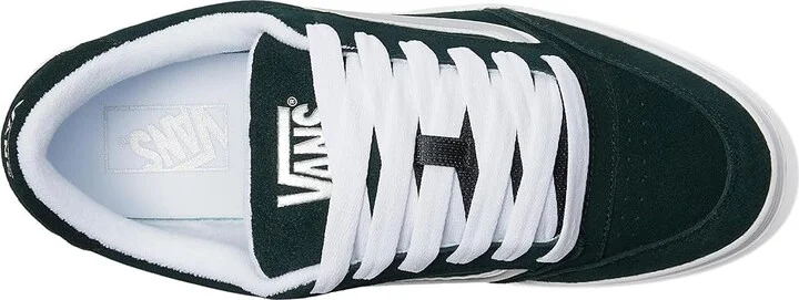 Vans Hylane Athletic Shoes Metallic Green/White : Men's 5 - Women's 6.5 Medium, Canvas - Image 2