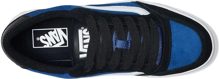 Vans Hylane Athletic Shoes Retro Skate Black/Blue : Men's 9 - Women's 10.5 Medium, Canvas - Image 2