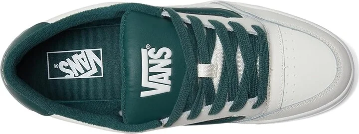 Vans Hylane Athletic Shoes Varsity White/Green : Men's 5.5 - Women's 7 Medium, Canvas - Image 2