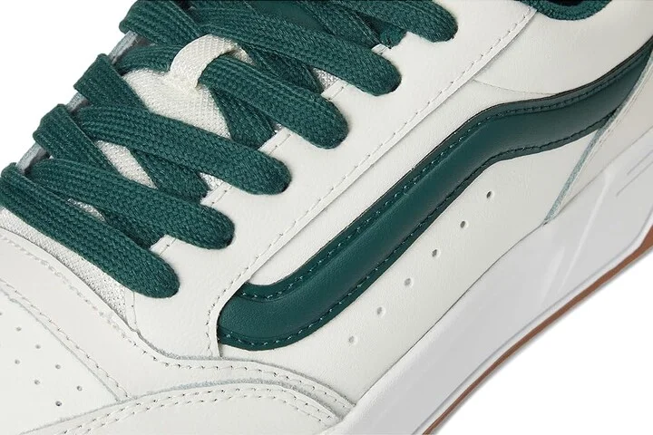 Vans Hylane Athletic Shoes Varsity White/Green : Men's 5.5 - Women's 7 Medium, Canvas - Image 7