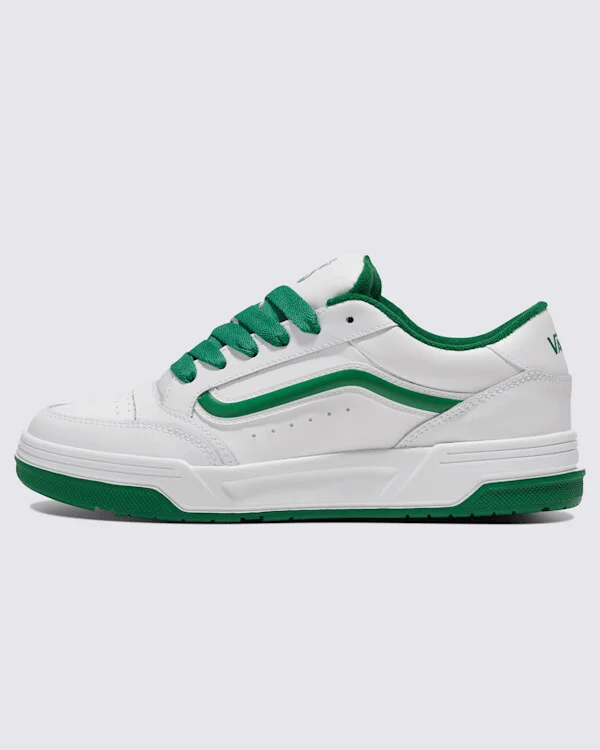 Vans Hylane Shoes (True White / Green) - 6.5 Men 8.0 Women