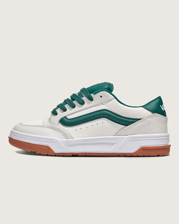 Vans Hylane Shoes (White / Green) - 6.5 Men 8.0 Women