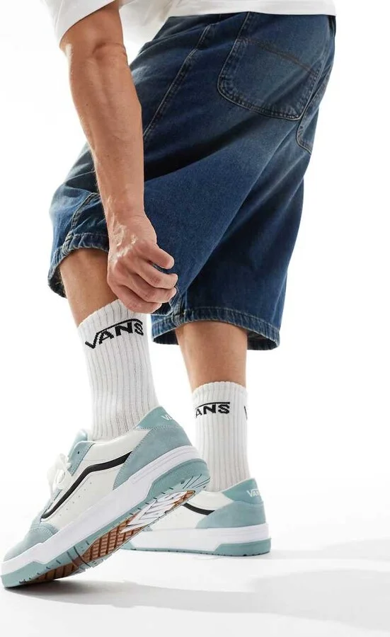 Vans Hylane sneakers in light blue and white - Image 3