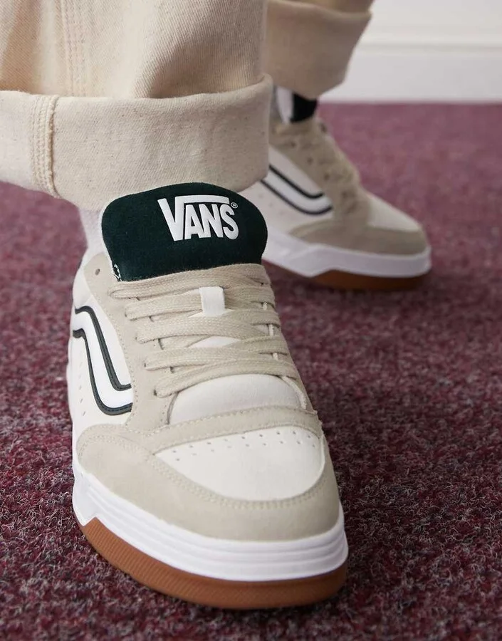Vans Hylane sneakers in tri-tone khaki - Image 2