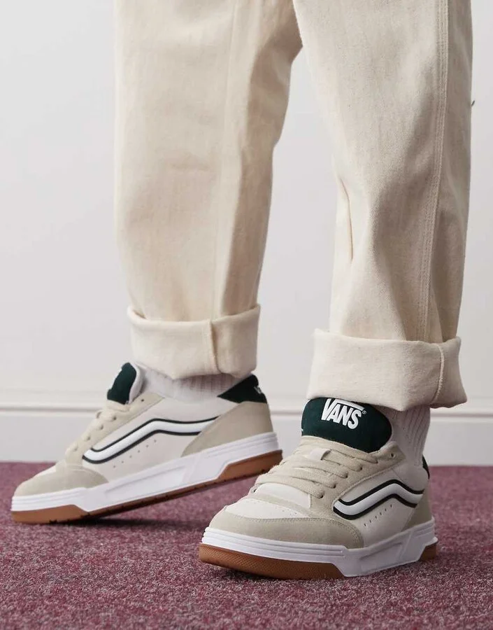 Vans Hylane sneakers in tri-tone khaki - Image 3