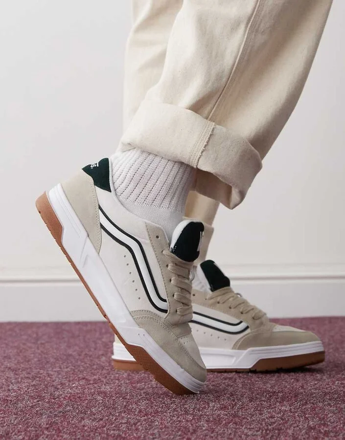 Vans Hylane sneakers in tri-tone khaki