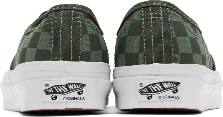 Vans Khaki OG Authentic LX Sneakers - Image 2
