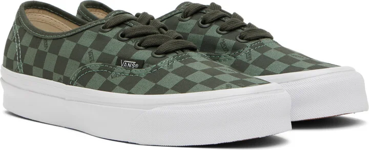 Vans Khaki OG Authentic LX Sneakers - Image 4