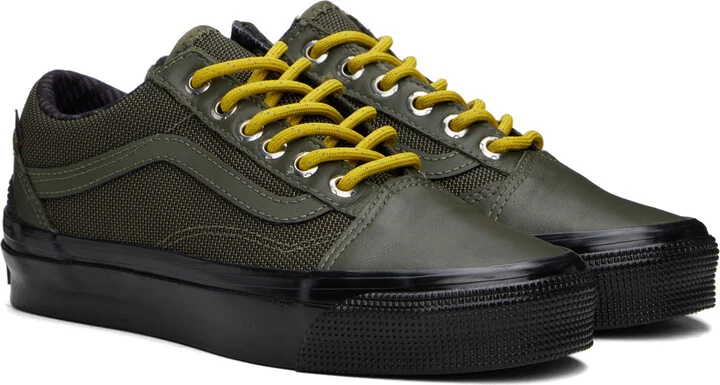 Vans Khaki Premium Old Skool Gore-Tex Sneakers - Image 4