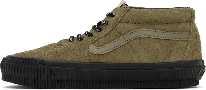 Vans Khaki Sk8-Mid Reissue 83 Sneakers - Image 3