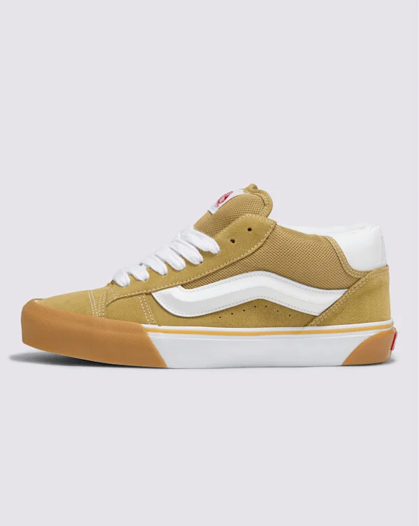 Vans Knu Mid Suede Shoes (Khaki Brown / Gum) - 8.0 Men 9.5 Women