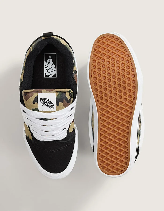 VANS Knu Skool Camo Shoes - Image 3