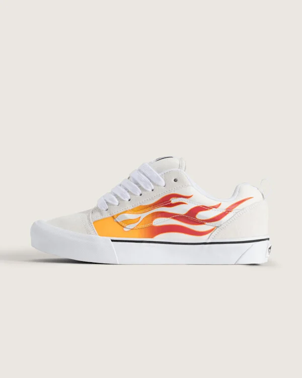 Vans Knu Skool Shoes (Cream Beige) - 3.5 Boys / 5.0 Women