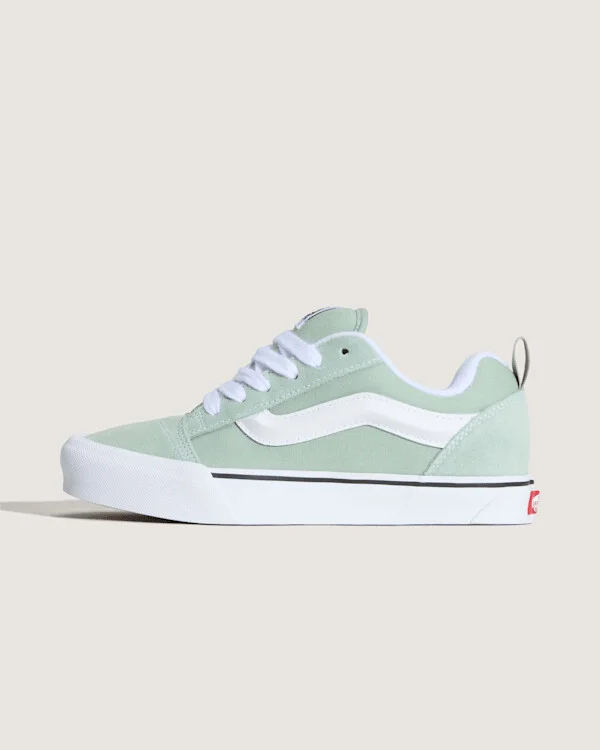 Vans Knu Skool Shoes (Grey Mint Green) - 3.5 Boys / 5.0 Women