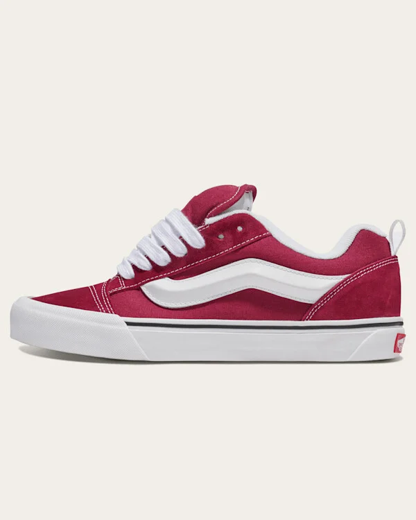 Vans Knu Skool Shoes (Rhododendron Red) - 9.0 Men / 10.5 Women