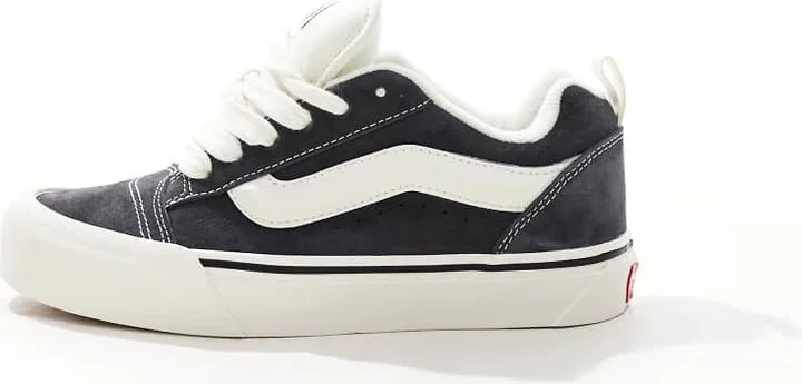 Vans Knu Skool sneakers with suede in gray - Image 2