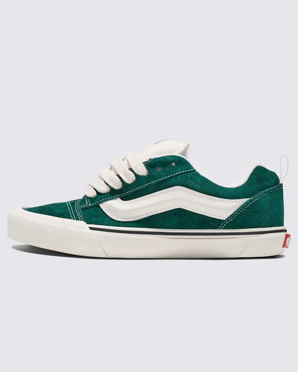 Vans Knu Skool Suede Shoes (Green) - 4.5 Boys / 6.0 Women