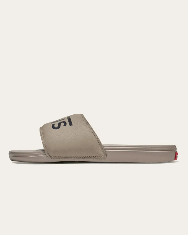 Vans La Costa Slide-On Sandal Shoes (Dark Khaki Beige) - 4.0 Men