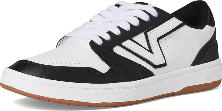 Vans Lowland 2.0 Shoes 2-Tone Black/White : Men's 3.5 - Women's 5 Medium, Leather - Image 5
