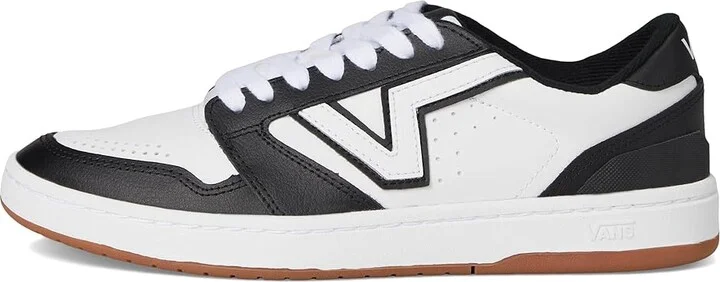 Vans Lowland 2.0 Shoes 2-Tone Black/White : Men's 3.5 - Women's 5 Medium, Leather - Image 6