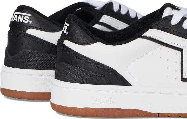 Vans Lowland 2.0 Shoes 2-Tone Black/White : Men's 3.5 - Women's 5 Medium, Leather - Image 7