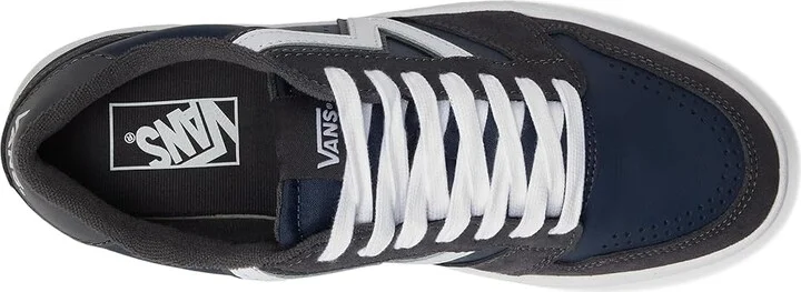 Vans Lowland 2.0 Shoes 2-Tone Dark Blue : Men's 6 - Women's 7.5 Medium, Leather - Image 2