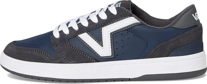 Vans Lowland 2.0 Shoes 2-Tone Dark Blue : Men's 6 - Women's 7.5 Medium, Leather - Image 6