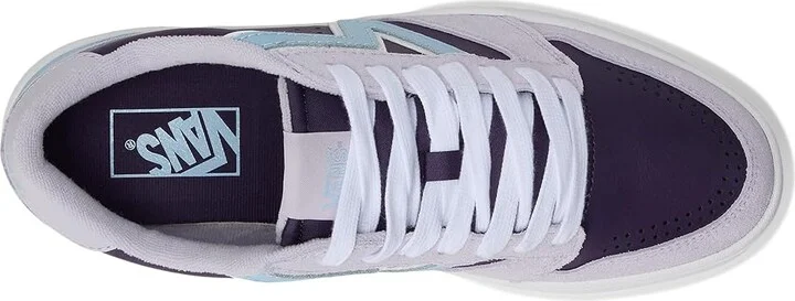 Vans Lowland 2.0 Shoes 2-Tone Lilac Mist : Men's 6.5 - Women's 8 Medium, Leather - Image 2