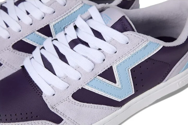 Vans Lowland 2.0 Shoes 2-Tone Lilac Mist : Men's 6.5 - Women's 8 Medium, Leather - Image 7
