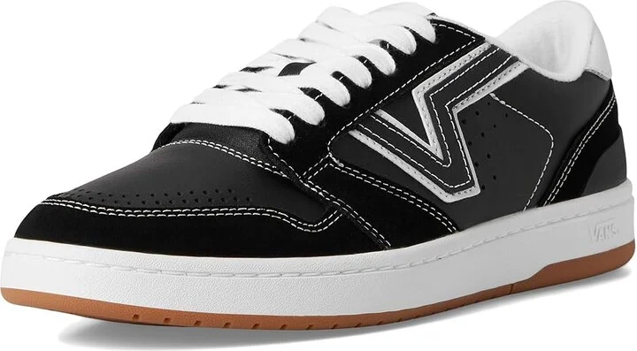 Vans Lowland 2.0 Shoes Black/White : Men's 4 - Women's 5.5 Medium, Leather - Image 5