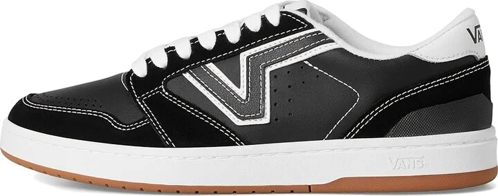 Vans Lowland 2.0 Shoes Black/White : Men's 4 - Women's 5.5 Medium, Leather - Image 6