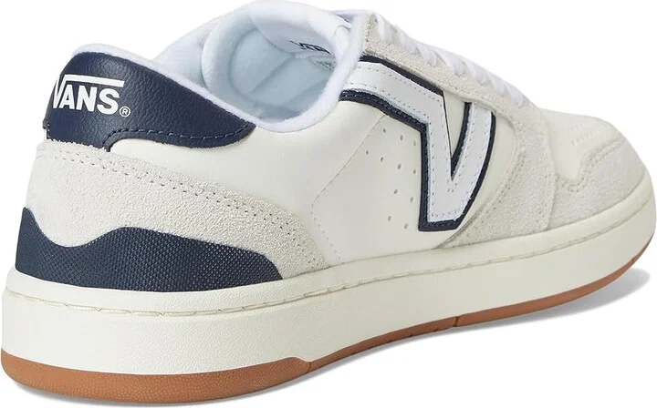 Vans Lowland 2.0 Shoes Vintage Blue/Gum : Men's 5.5 - Women's 7 Medium, Leather - Image 4