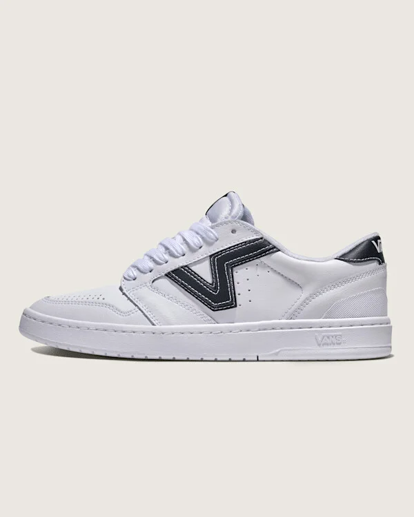 Vans Lowland 2.0 Shoes (White / Black) - 4.0 Boys 5.5 Women