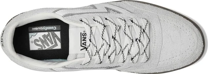 Vans Lowland ComfyCush Shoes Hairy Suede Lunar Rock : Men's 7 - Women's 8.5 Medium, Leather - Image 2