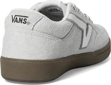 Vans Lowland ComfyCush Shoes Hairy Suede Lunar Rock : Men's 7 - Women's 8.5 Medium, Leather - Image 4