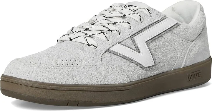 Vans Lowland ComfyCush Shoes Hairy Suede Lunar Rock : Men's 7 - Women's 8.5 Medium, Leather - Image 5